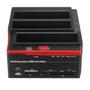 Imagem de Gabinete de Disco Rígido USB 3.0 - Leitor de Cartões 2,5" e 3,5" para HDD/SSD - Clone Offline