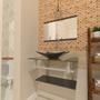 Imagem de Gabinete de Vidro 60cm para banheiro San Marino