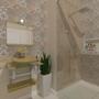 Imagem de Gabinete de Vidro Para Banheiro 40cm Com Cuba Quadrada