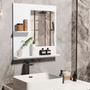 Imagem de Gabinete Espelheira Prateleiras Para Banheiro - Atlas - Cores Diversas - Lojas G2 Móveis