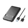 Imagem de Gabinete Externo HDD ORICO SATA USB 3.0 - Tipo-C, 6Gbps, 2.5" com Suporte Auto-Sleep