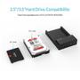 Imagem de Gabinete Externo HDD/SSD SATA para USB - Suporta até 8TB (2.5" e 3.5")