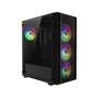 Imagem de Gabinete Gamdias Aura Gc2 Elite Rgb 4Fans S/Fonte Midtower