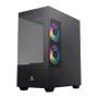 Imagem de Gabinete Gamer Acegeek Elysium, Mid-Tower, Lateral de Vidro, Preto, AG-ELYSIUM-BK