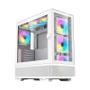 Imagem de Gabinete Gamer Acegeek Redemption F491 Glass, Full-Tower, Lateral de Vidro, Branco, AG-REDEMPTION-F491-WH