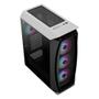 Imagem de Gabinete Gamer Aerocool Aero One Frost RGB Mid Tower ATX Branco - 70168