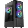 Imagem de Gabinete Gamer Aerocool ATX Quantum V2 Preto Lateral Vidro F002