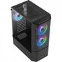 Imagem de Gabinete Gamer Aerocool Atx Quantum V2 Preto Lateral Vidro