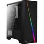 Imagem de Gabinete Gamer Aerocool Cylon Preto RGB Lateral Acrílico F002