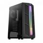 Imagem de Gabinete Gamer Aerocool Prime Preto RGB Lateral Vidro