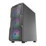 Imagem de Gabinete Gamer Aigo DarkFlash Aquarius Mesh Lateral Acrilico Preto