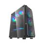 Imagem de Gabinete Gamer Aigo DarkFlash Aquarius Mesh Lateral Acrilico Preto