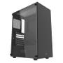 Imagem de Gabinete Gamer Aigo DarkFlash DK100, Mid-Tower, Lateral de Vidro, Preto, DK100-BK