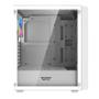 Imagem de Gabinete Gamer Aigo Darkflash DK353, RGB, Mid-Tower, Lateral de Vidro, Com 4 Fans, Branco, DK353-WH