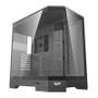 Imagem de Gabinete Gamer Aigo Darkflash DQX90, RGB, Mid-Tower, Lateral de Vidro, Com 4 Fans, Preto, DQX90-FAN-BK