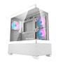 Imagem de Gabinete Gamer Aigo Darkflash DS900 Air, Mid-Tower, Lateral de Vidro, Com 3 Fans, Branco, DS900AIR-WH-3F