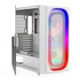 Imagem de Gabinete Gamer Alseye AI, Full-Tower, Lateral de Vidro, Branco, AI-WH