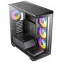 Imagem de Gabinete Gamer ANTEC C3 ARGB Lateral Vidro Temperado 4MM ATX/MICRO-ATX/ITX 4 FANS 120MM ARGB - 0-