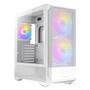 Imagem de Gabinete Gamer ANTEC NX416L Lateral Vidro Temperado ATX/M-ATX/ITX 2 FANS 120MM ARGB Branco - 0-76