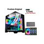 Imagem de Gabinete Gamer Aquário Com 4 Fans Inclusas Para Water Cooler Rgb Tampa Vidro