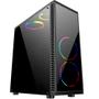Imagem de Gabinete Gamer BG-2514 - Com Fonte 250W USB 3.0 Com Lateral Em Acrílico, Bluecase- Preto