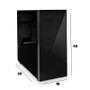 Imagem de Gabinete Gamer Bpc-330 Black Atx Lateral Em Acrilico S/