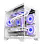 Imagem de Gabinete Gamer Branco Gb1791 Rgb Micro-Atx Em Vidro Hayom