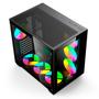 Imagem de Gabinete Gamer C3Tech Aquarius Mt-G910, Frontal E Lateral Em