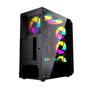 Imagem de Gabinete Gamer CertoX Apis Mid Tower Vidro Temperado 3 Fans ARGB - CEXAP001