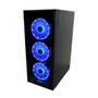 Imagem de Gabinete Gamer Concórdia Glass X3602 RGB, Fita Led, Controle, Fans