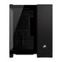 Imagem de Gabinete Gamer Corsair 2500X, Mini-Tower, M-ATX, Frente e Lateral em Vidro Temperado, Preto - CC-9011265-WW