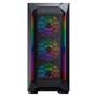 Imagem de Gabinete gamer cougar vidro temperado com 4 fans mx410 mesh-g rgb cgr-5vm6b-mesh-g-rgb