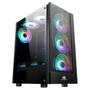 Imagem de Gabinete Gamer Cruiser Fortrek, Mid Tower, Lateral em Acrílico - 70569