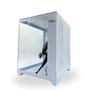 Imagem de Gabinete Gamer Cubo Branco Aqua White Lateral Frente Vidro