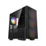 Imagem de Gabinete Gamer Deepcool CH560 BK ARGB Mid Tower Vidro Preto