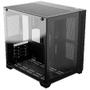 Imagem de Gabinete Gamer Forcefield Black Vulcan - Frontal E Lateral Em Vidro - Pcyes Gffbvp