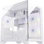 Imagem de Gabinete Gamer Fortrek Clarity Branco Lateral Vidro F002