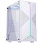 Gabinete Gamer Fortrek HOLT MID Tower RGB Branco - LG Eletronics Imagem de Gabinete Gamer Fortrek HOLT MID Tower RGB Branco