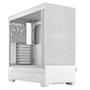 Imagem de Gabinete Gamer Fractal Design Pop Air, Mid Tower, ATX, Lateral em Vidro, TG Clear, Branco - FD-C-POA1A-03