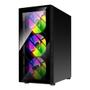 Imagem de Gabinete Gamer FSP CMT192 RGB 4 Fans S/Fonte MidTower ATX Preto - CMT192