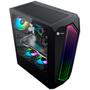 Imagem de Gabinete Gamer Hayom GB1725, Lateral em Vidro Temperado, LED RGB, USB 3.0, ATX, Preto