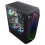 Imagem de Gabinete Gamer Hayom Lateral Em Vidro + Rgb S/ Fans Gb1725