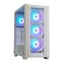 Gabinete Gamer Husky Dome 100, Mid Tower, ATX, Lateral e Frontal em Vidro, Sem FANs, Branco - HGN100BR Imagem de Gabinete Gamer Husky Dome 100, Mid Tower, ATX, Lateral e Frontal em Vidro, Sem FANs, Branco - HGN100BR