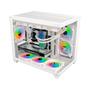 Imagem de Gabinete Gamer Husky Dome 210, Mini Tower, M-ATX, Lateral e Frontal em Vidro, Branco - HGN210BR