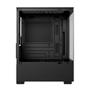 Gabinete Gamer Hyrax HGB310, Mini Tower, M-ATX, Frontal e Lateral em Vidro Temperado, Sem FANs, Preto - HGB310B Imagem de Gabinete Gamer Hyrax HGB310, Mini Tower, M-ATX, Frontal e Lateral em Vidro Temperado, Sem FANs, Preto - HGB310B