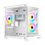 Imagem de Gabinete Gamer Hyrax HGB705, Mini Tower, Frontal e Lateral em Vidro, Sem FANs, Branco - HGB705W