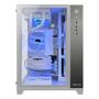 Imagem de Gabinete gamer hyrax tower mini m-atx, lateral e frontal em vidro temperado,s/cooler,branco -hgb710w