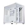 Imagem de Gabinete Gamer K-MEX Ghost Shark, Aquario, Mid Tower, Vidro Temperado, ATX, Sem Fonte, Sem Fan, Branco