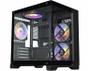 Imagem de Gabinete Gamer K-MEX Space Aqua, Black,Mini Tower, Vidro T