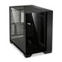 Gabinete Gamer lian-Li O11 Vision, Full Tower, ATX, 3 Lados em Vidro Temperado, Sem FANs, Preto - O11VX BLACK - Lian Li Imagem de Gabinete Gamer lian-Li O11 Vision, Full Tower, ATX, 3 Lados em Vidro Temperado, Sem FANs, Preto - O11VX BLACK